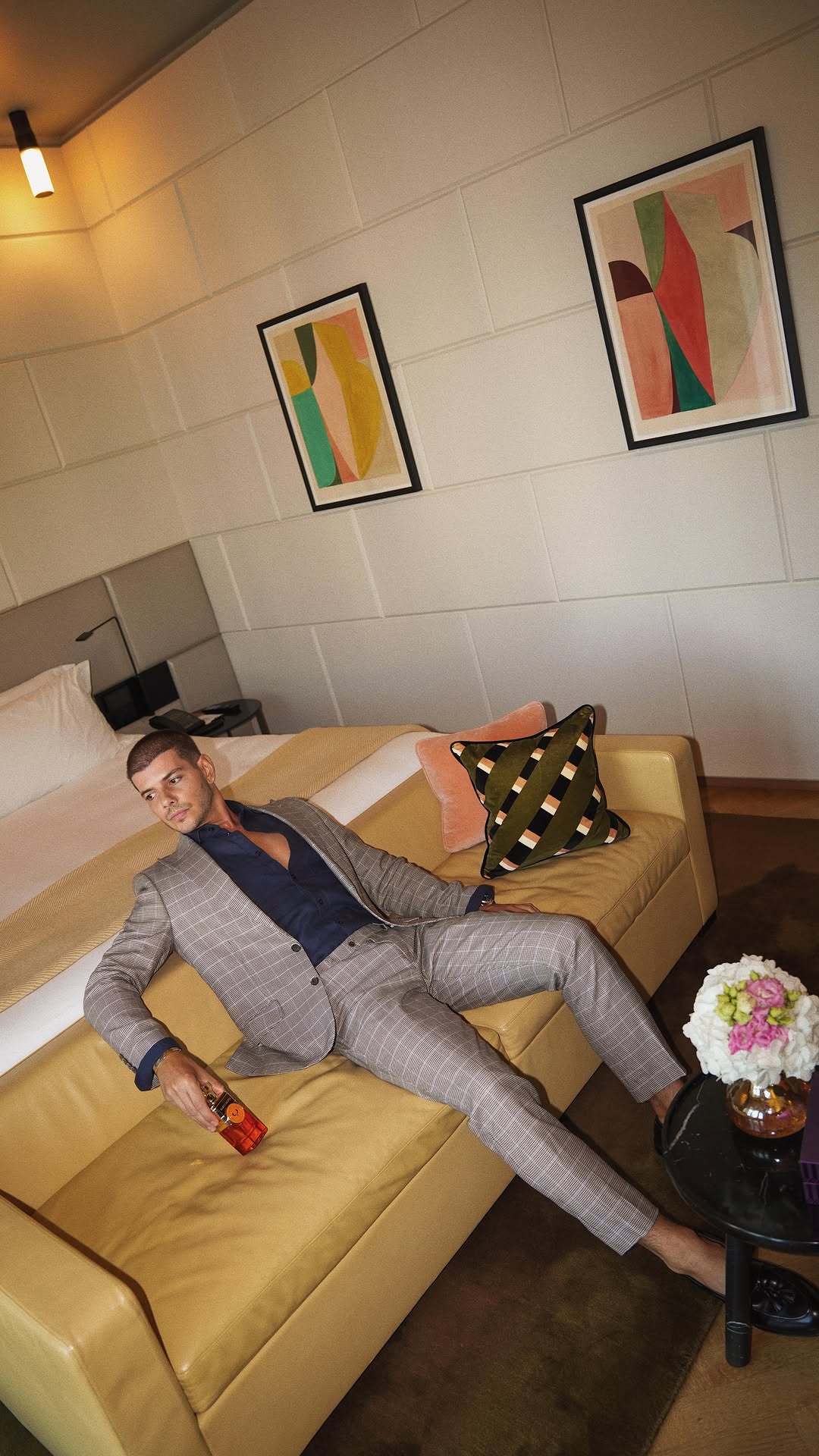 Instagram post by @dfmarin for Electimuss. Caption reads: [...] fragrance choice: Moroccan Medjool by....