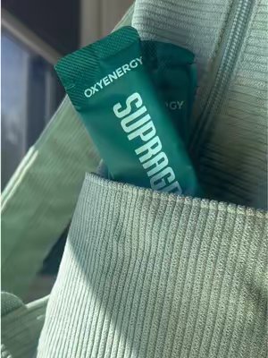 TikTok post by @taylormadebeauty_ for Oxyenergy. Caption reads: @oxyenergynz saving my busy life 🫶🏼 DC: [...].