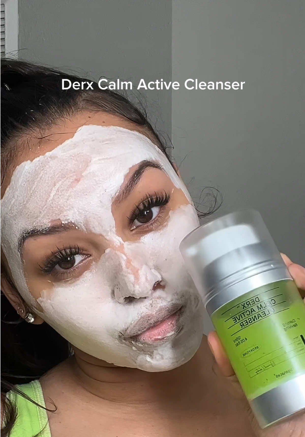 TikTok post by @lewaabiola for Oganacell. Caption reads: Made my skin so smooth ✨ @oganacell US @Oganacell....