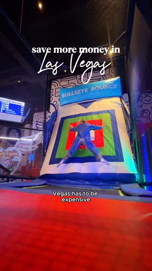 Instagram post by @amandamoniquebrown for MGM Resorts. Caption reads: save these deals because Vegas doesn’t HAVE to be....