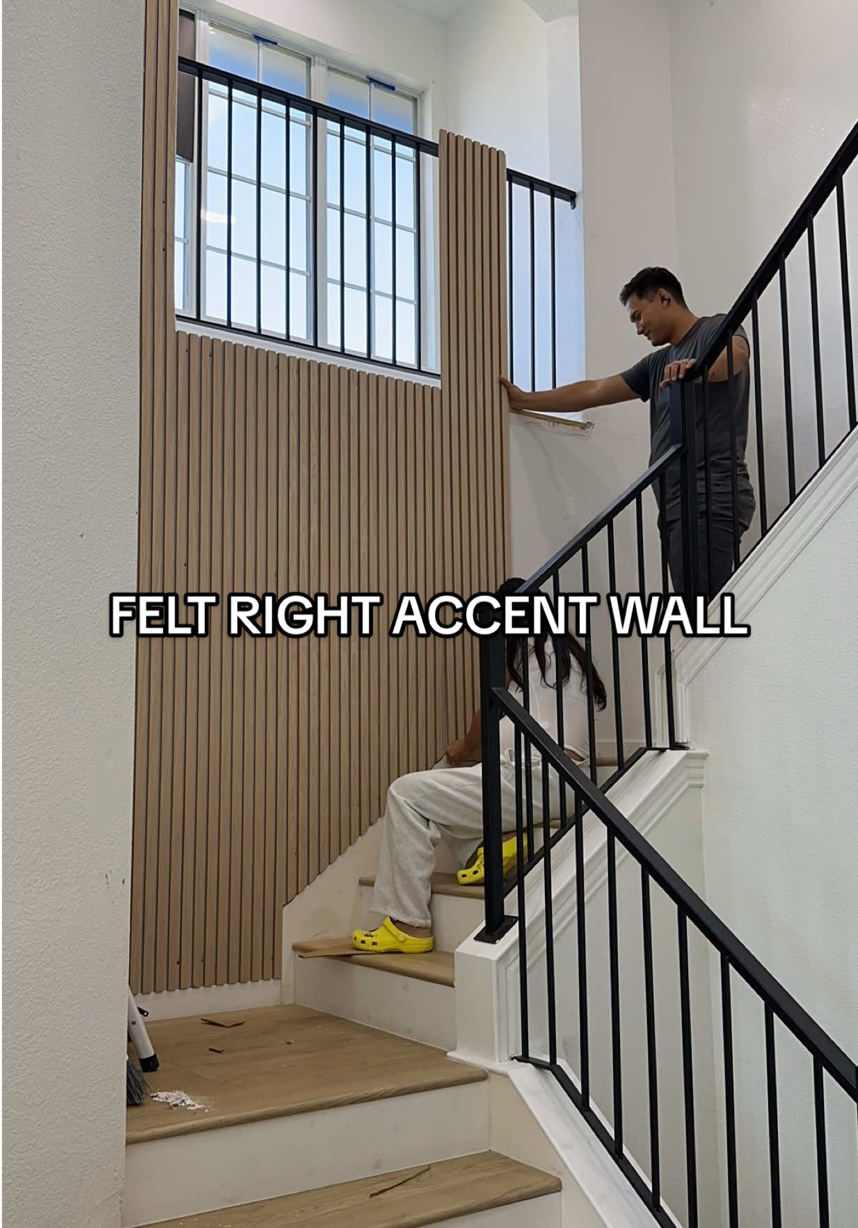 TikTok post by @jazlynebaybee for Felt Right. Caption reads: [...] make our house feel more like a home! @Felt....