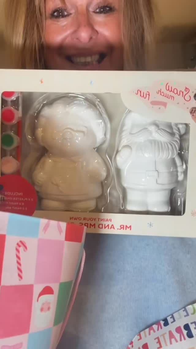 Instagram post by @therese_ryan_ for B&M Stores. Caption reads: I think this is cute - it’s not their Xmas present....