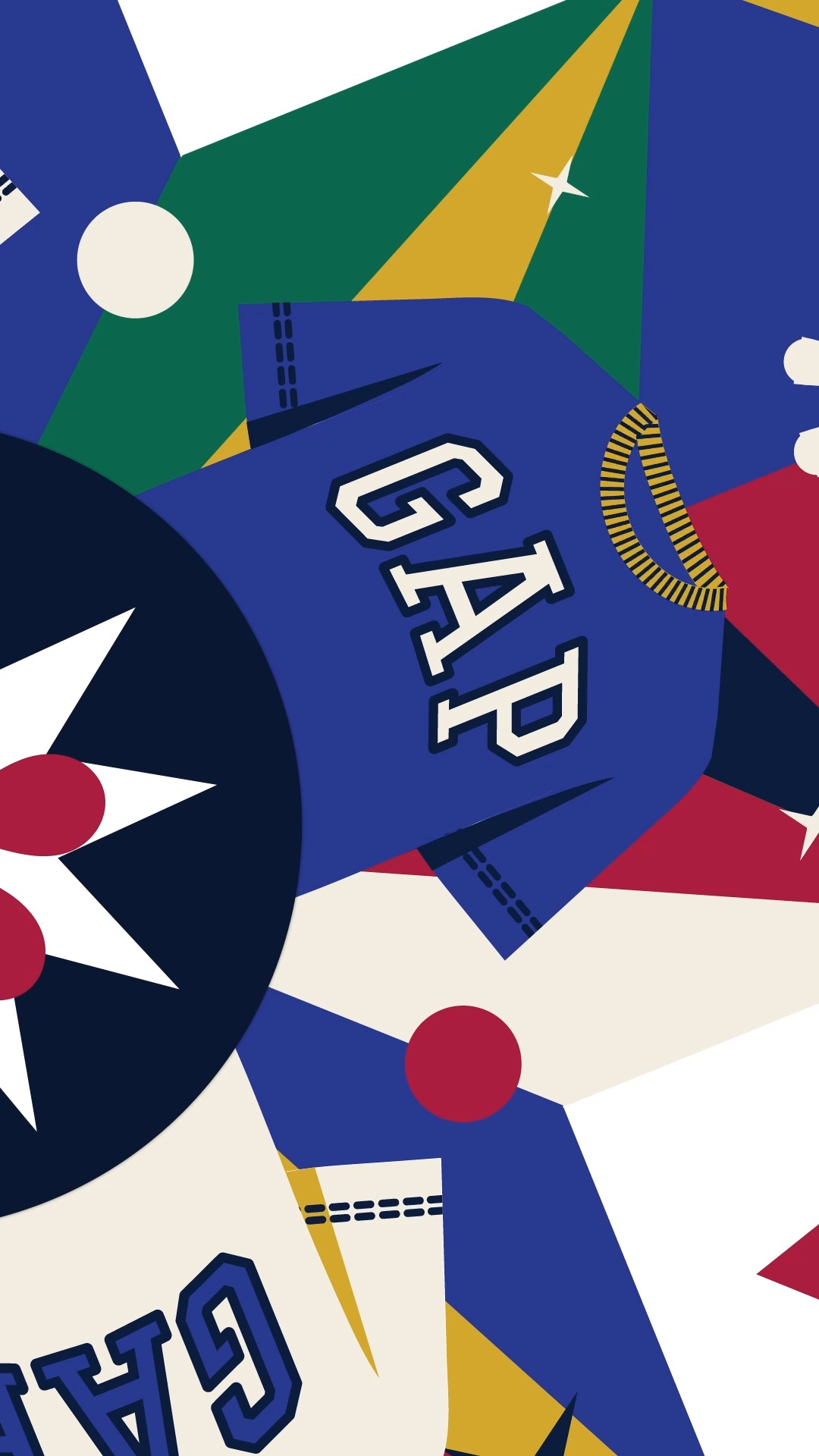 Instagram post by @srillustrator for Gap Inc.. Caption reads: This festive season, GAP India’s collaboration....