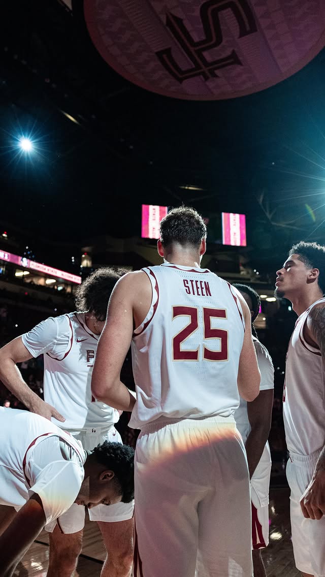 Instagram post by @fsuhoops for Truist. Caption reads: [...] tomorrow at the Tuck!

#Connected | @truist.