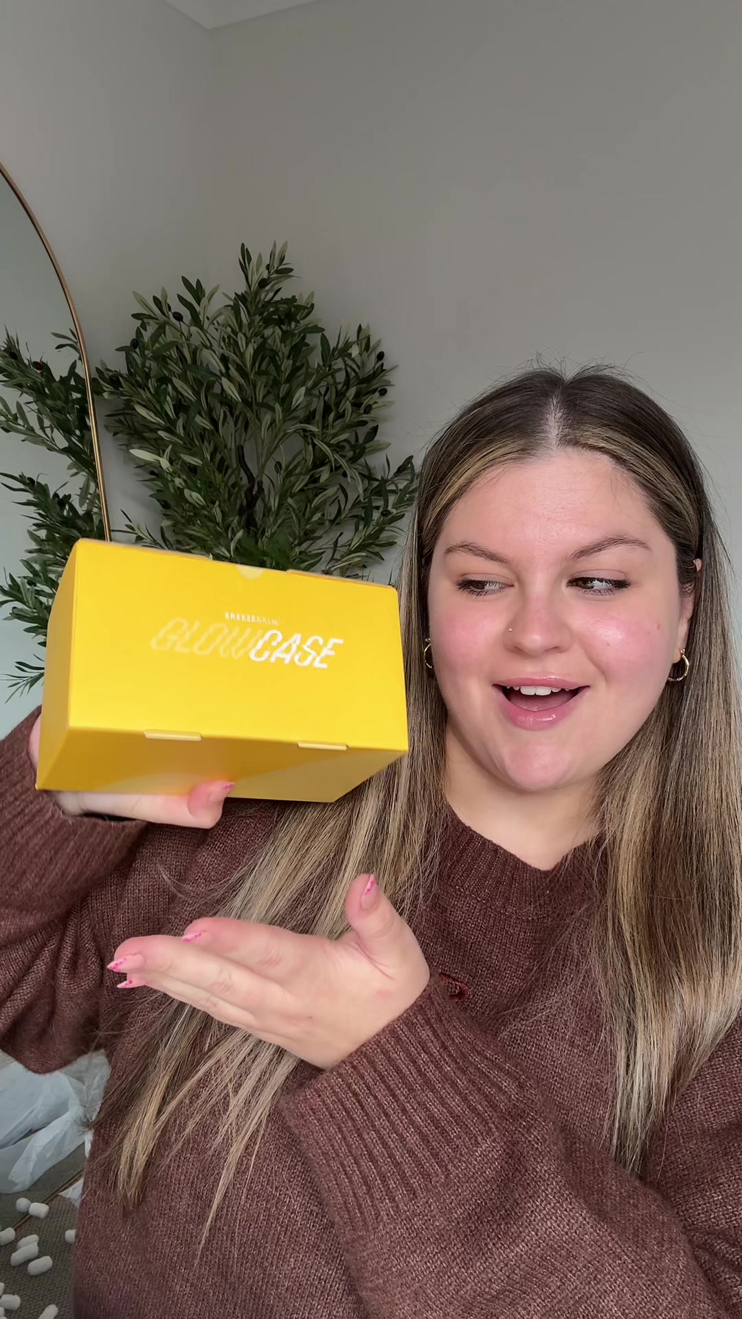 TikTok post by @jamaicalily for Breeze Balm. Caption reads: Eek, this is so exciting 🥰 @Breeze Balm ....