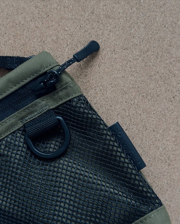 Instagram post by @raffaelpayr for Snow Peak. Caption reads: (Ad).