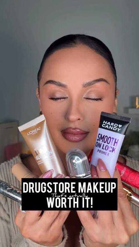 Instagram post by @christendominique for Milani Cosmetics. Caption reads: Drugstore makeup that’s actually worth it 👀
Save....