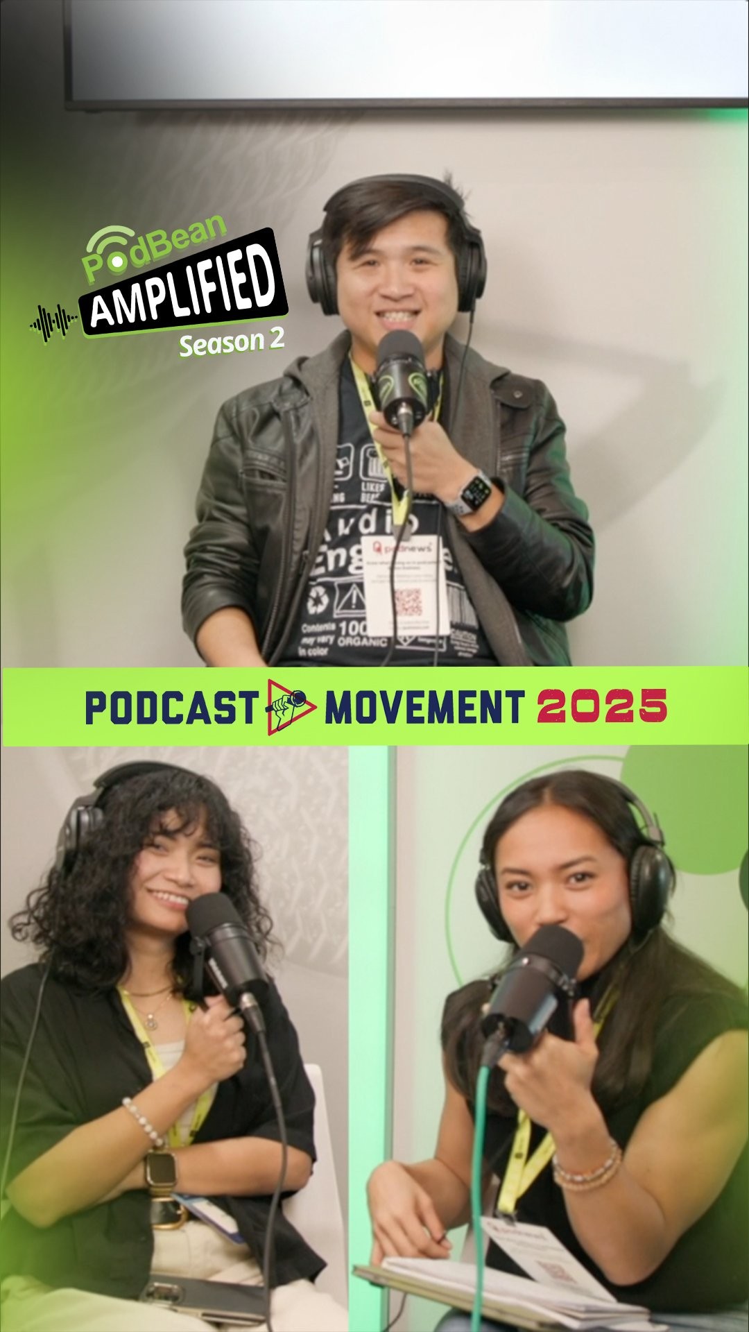 Instagram post by @jay_yow07 for Podbean. Caption reads: In case you missed! LINK IN BIO to watch the new....