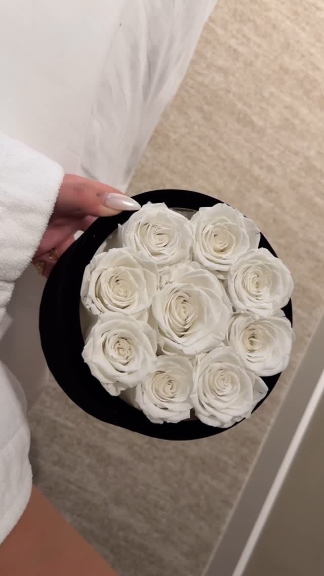 Instagram post by @meettikaa for Rose Forever. Caption reads: This is your sign to romanticize your space—and....