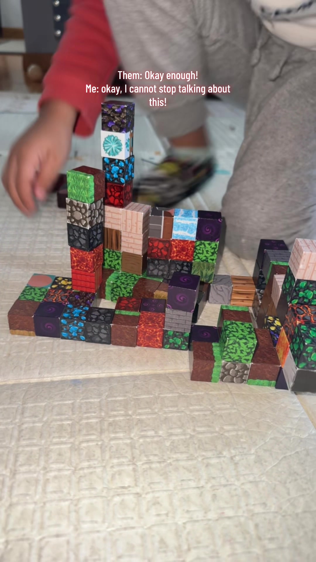 TikTok post by @janukc06 for Magnetopia. Caption reads: [...] describes these toys enough time.....