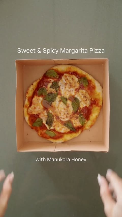 Instagram post by @thedailykelsey for Manukora. Caption reads: @manukorahoney Sweet & Spicy Margarita....