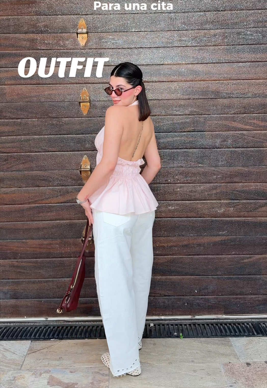 TikTok post by @marbloggss for H&M. Caption reads: Oufits de primavera ✨🌸🌼🧚🏻‍♂️ @H&M #Ad #handm....