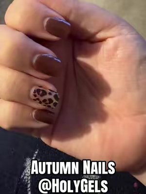 TikTok post by @beckchapman90 for Holy Gels. Caption reads: HEMA & HPMA FREE! #allergy #nailgirl #gelnails....