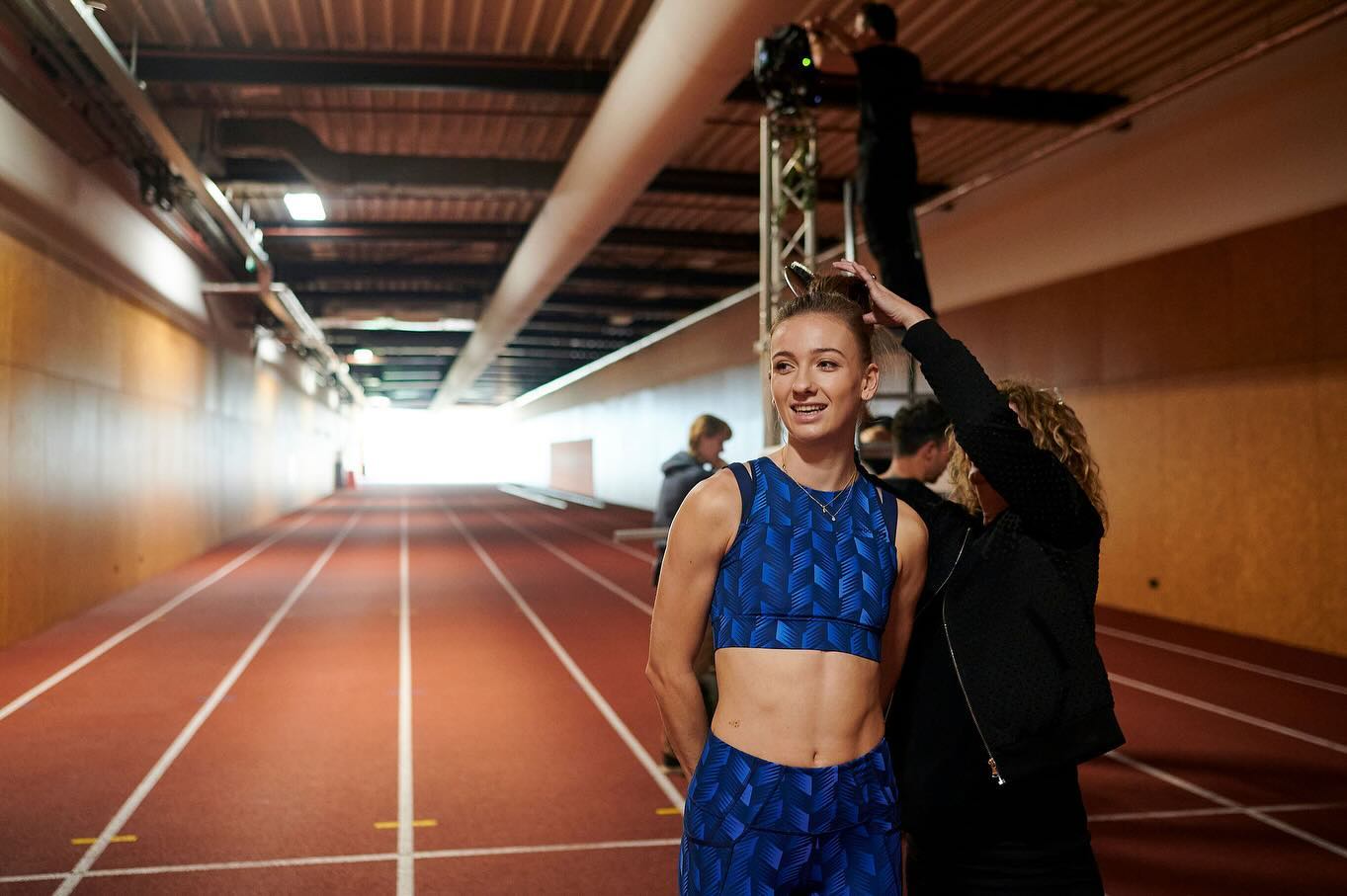 Instagram post by @femke_bol for Gillette Venus. Caption reads: Some pictures to look back at a great 2-year....