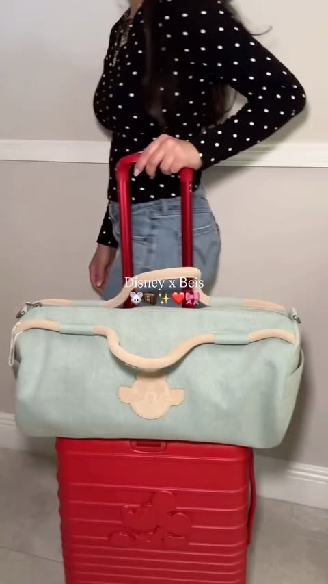 Instagram post by @coolgirldisneyy for Disney Style. Caption reads: [...] trips! 🤭❤️ Thank you to @beis and....