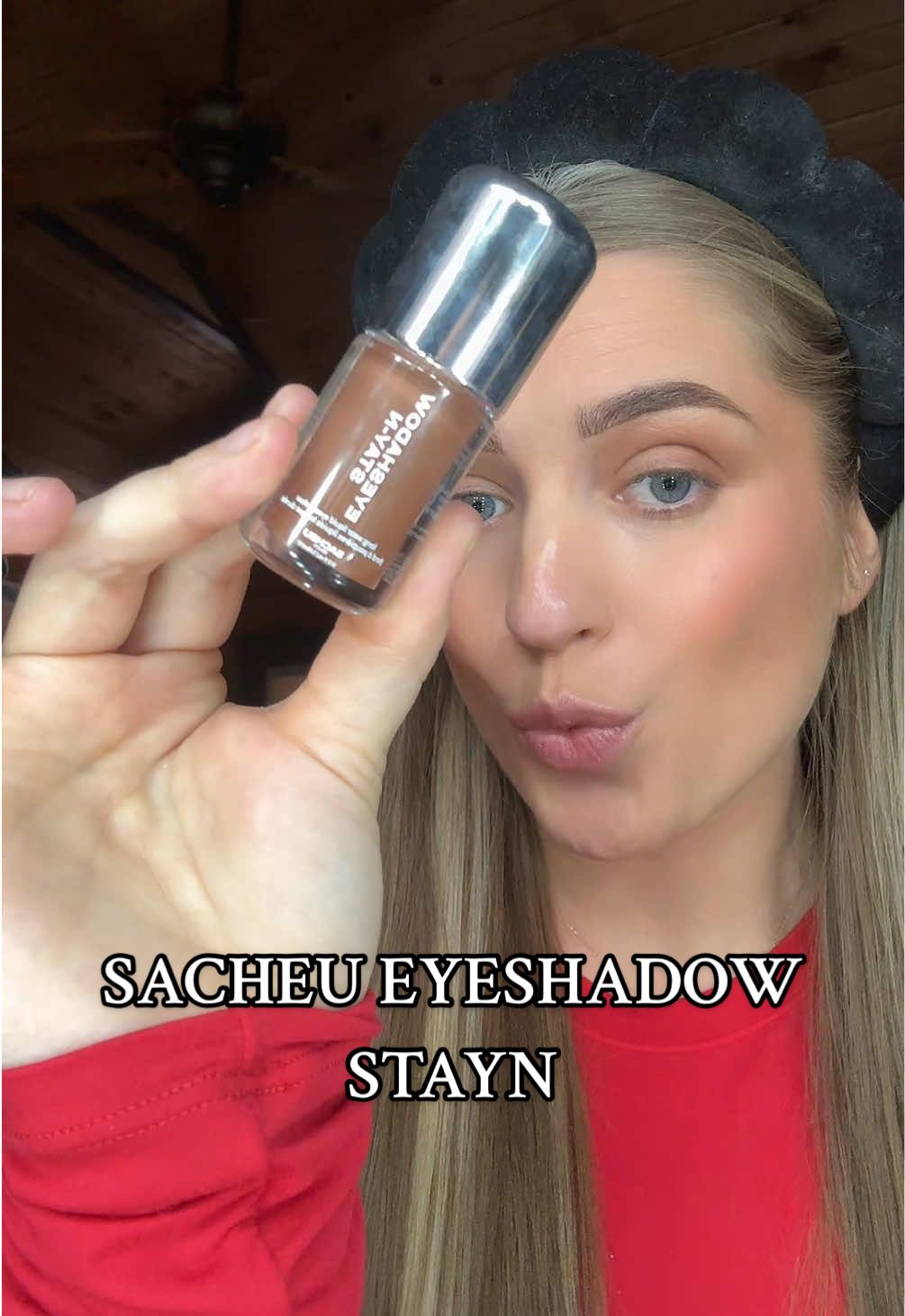 TikTok post by @kinsylbell for Sacheu. Caption reads: @SACHEU Beauty US [...].