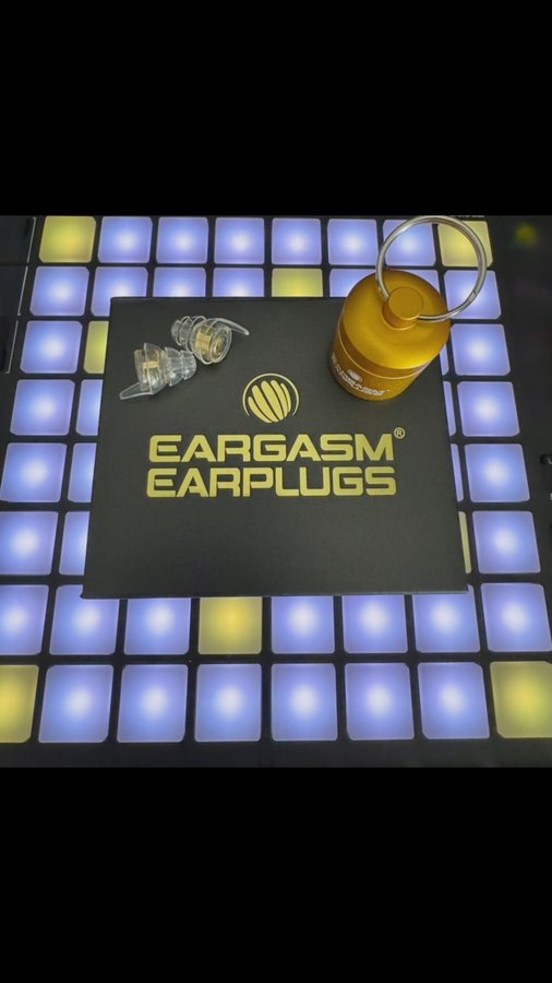 Instagram post by @officialheavymetalbaby for Eargasm. Caption reads: [...] at home or headbanging in the pit, @eargasm....