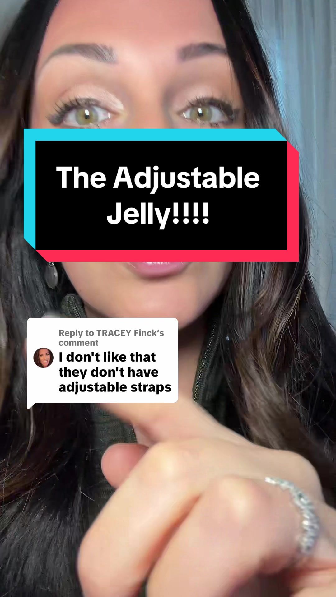 TikTok post by @theholisticsoulrn for Soft Intention. Caption reads: [...] who needs an adjustable strap- @Soft....