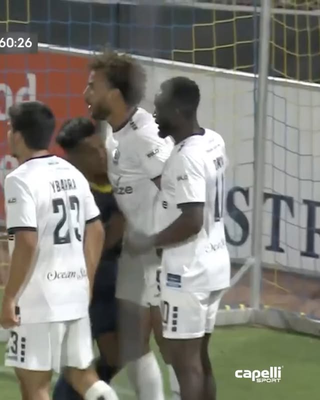 Instagram post by @rhodeislandfc for Capelli Sport. Caption reads: [...] JJ Williams ✌️ #WickedGoodGoal |....