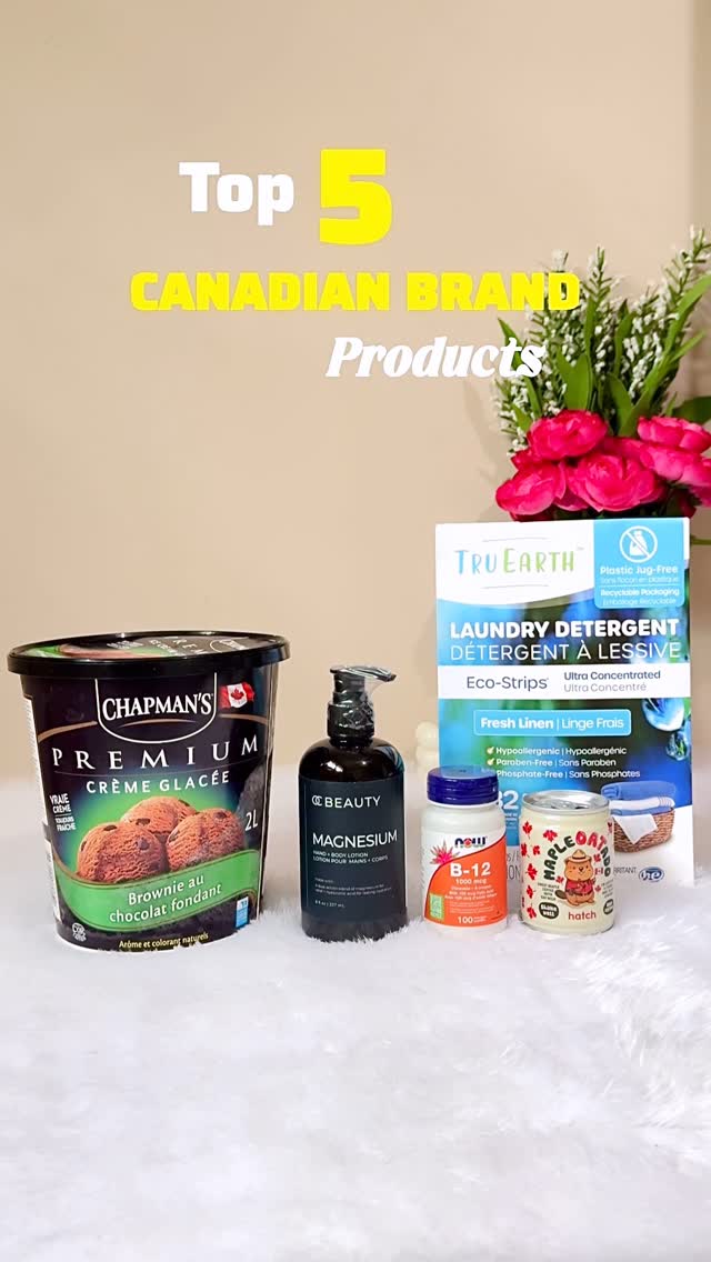 Instagram post by @luxury_leathers13 for Tru Earth. Caption reads: My Top 5 Canadian Brands’ recommendations 🇨🇦

🍁....