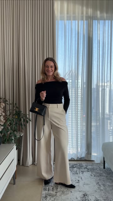 Instagram post by @katievictoriahulland for OGL Move. Caption reads: Workwear… but make it feel like you’re wearing....