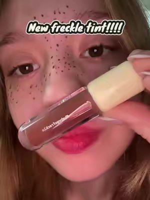 TikTok post by @whysper.meranda for Babygodewy Beauty. Caption reads: @babygodewybeauty #babygodewy #freckle....