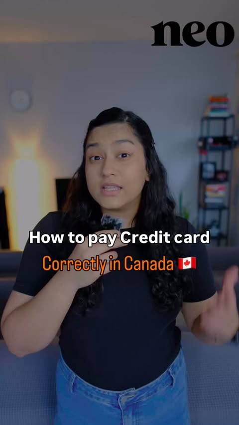 Instagram post by @canadapyaar for Neo Financial. Caption reads: [...] today using the link. With @neofinancial ,....