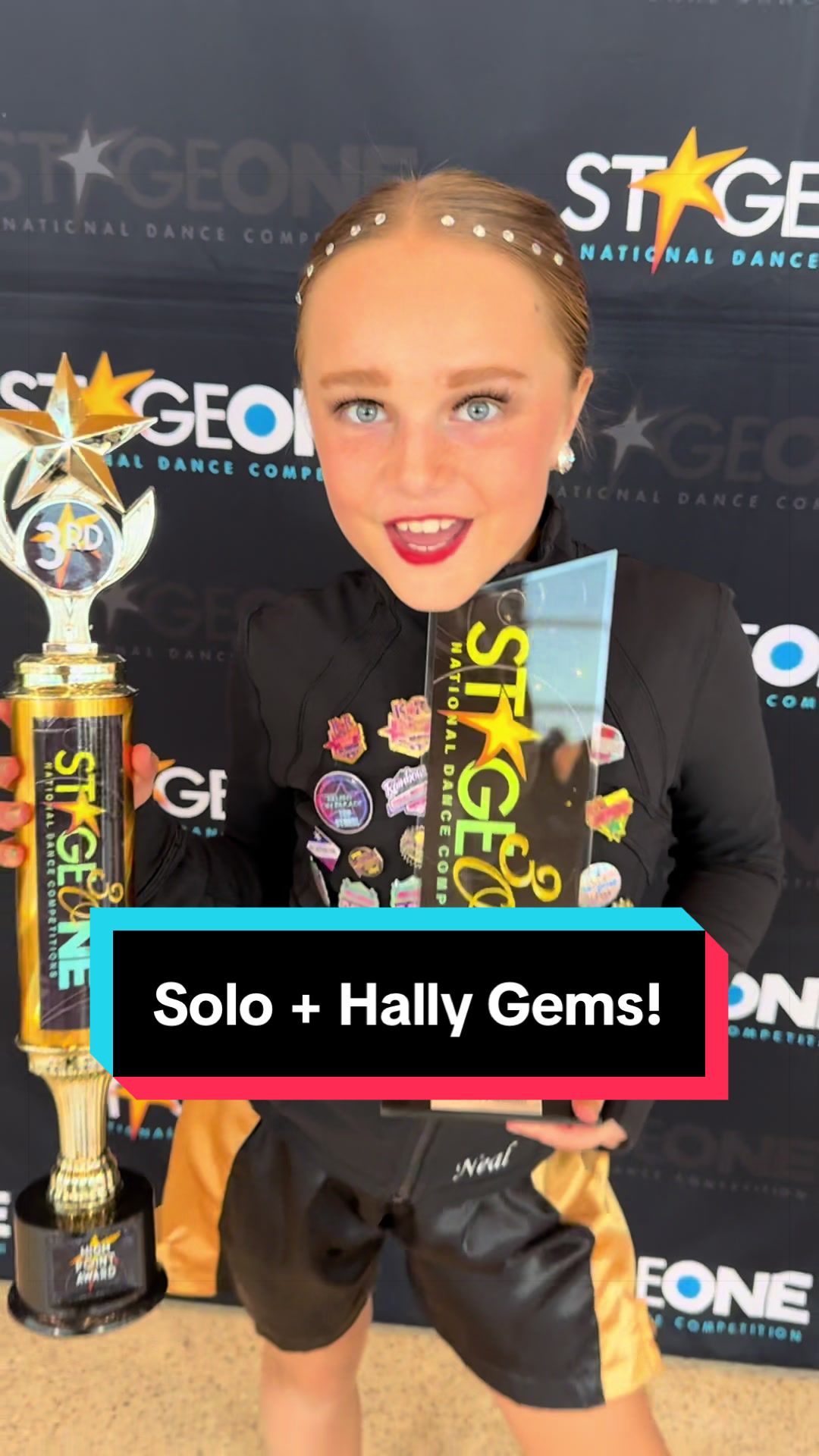 TikTok post by @l.neal for Hally Hair. Caption reads: 20% off right now! #hally #hallyhair....