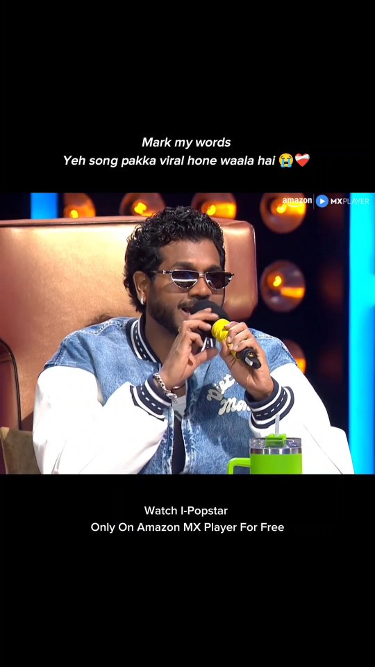 Instagram post by @themagicalfriend for MX Player. Caption reads: Literally goosebumps aa gaye 🔥

I-Popstar....