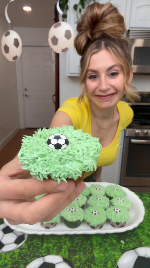 Instagram post by @heybrooklynb for Lifeway Foods. Caption reads: No more playing soccer in my kitchen 😬⚽️ Comment....