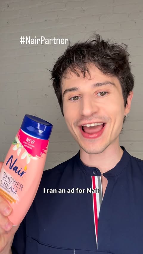 Instagram post by @dermangelo for Nair. Caption reads: #NairPartner You asked, I answered. Check out....