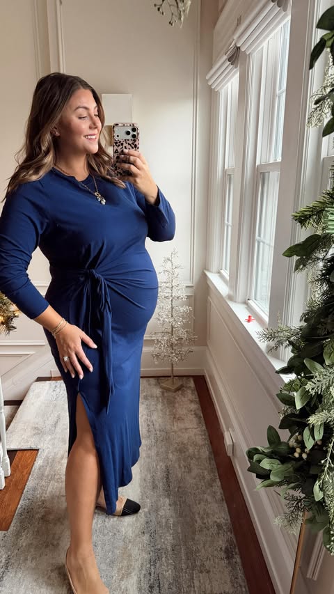 Instagram post by @caralynmirand for Anthropologie. Caption reads: Ok, but where did the time go? 🤯⏰ Tired,....