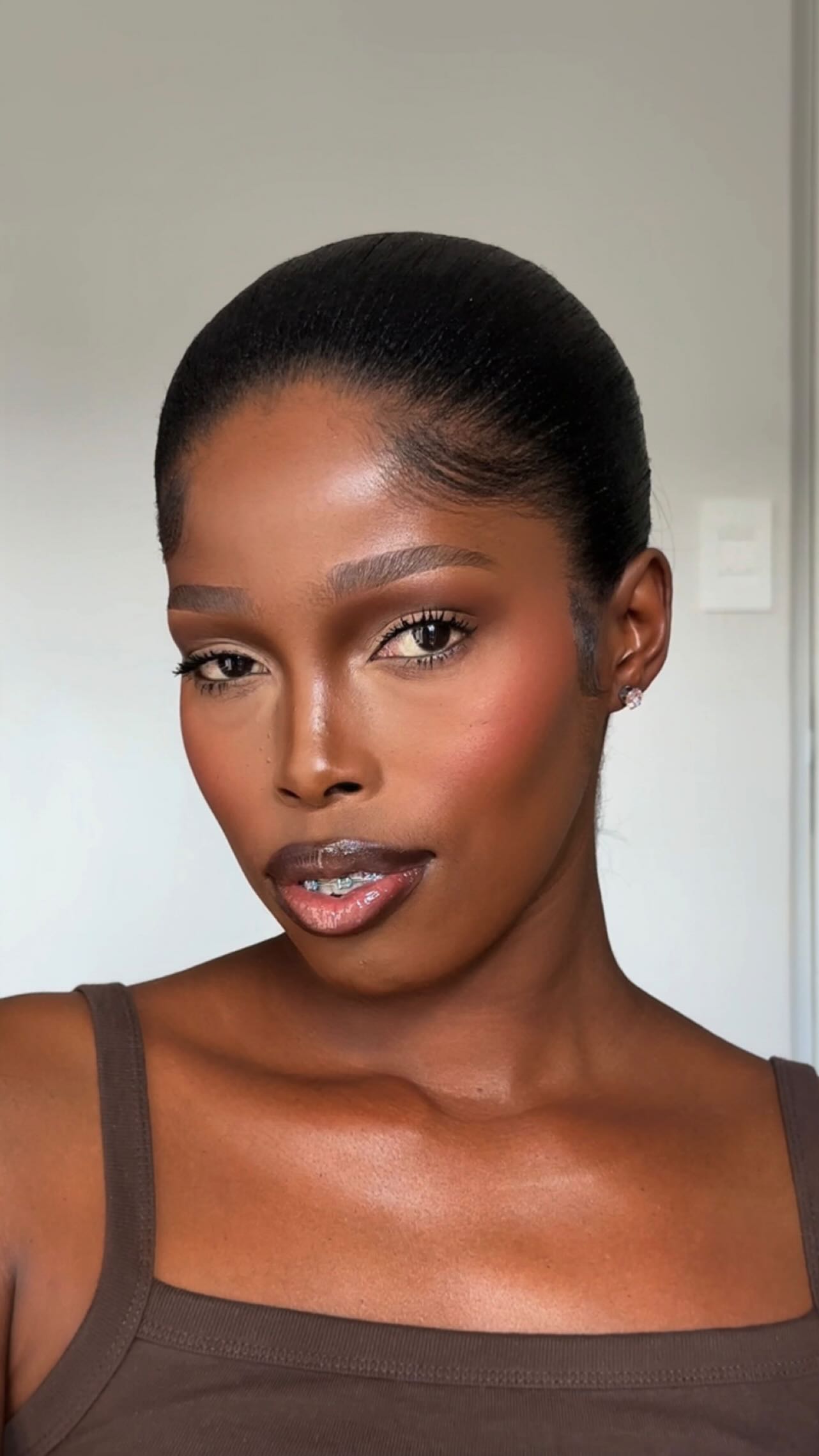 Instagram post by @zoliswa_gm for Maybelline. Caption reads: Ikuhlula kanjani iMakeup ngikhona 🤭❤️

Let’s do a....