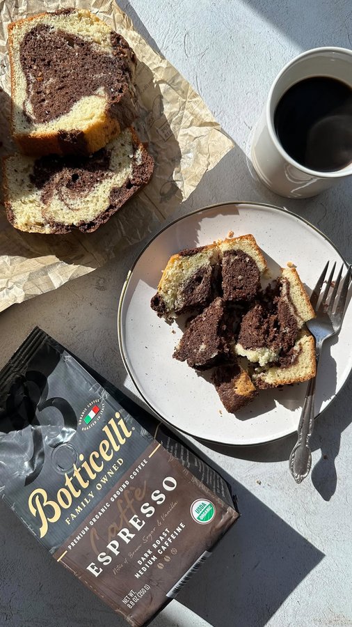 Instagram post by @thehealthyishfood for Botticelli Foods. Caption reads: Follow @thehealthyishfood for more 🫶🏼 Espresso....