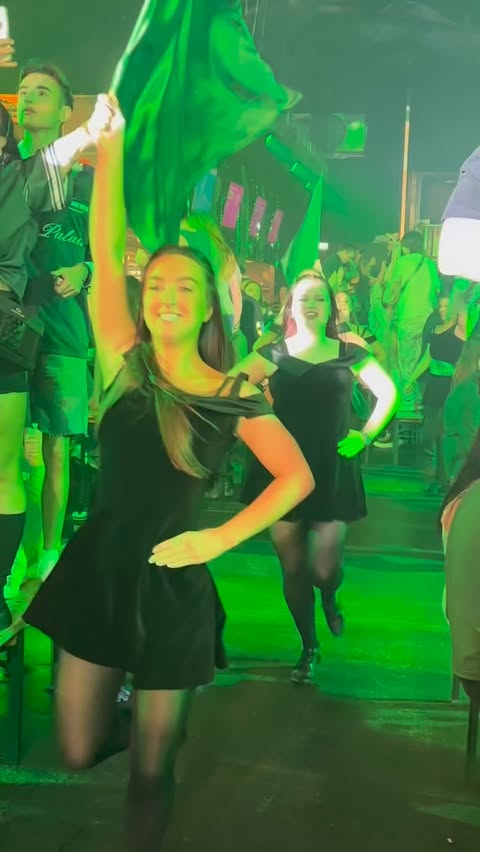 Instagram post by @jonnybongolacey for Get Reviewed Liverpool. Caption reads: Bongos Bingo on St Paddy’s Day was CHAOS in the....