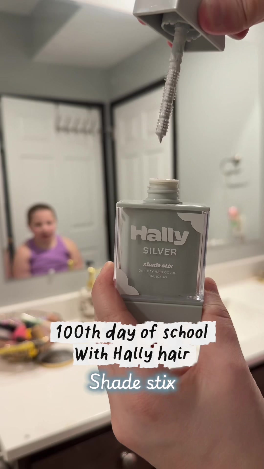 TikTok post by @britneyhollingsworth for Hally Hair. Caption reads: [...] #hair #hairtok #hairtransformation @Hally....
