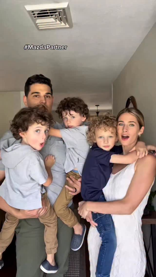 Instagram post by @cierrahneal for Mazda USA. Caption reads: Anyone else’s kids love the car wash? The Mazda....