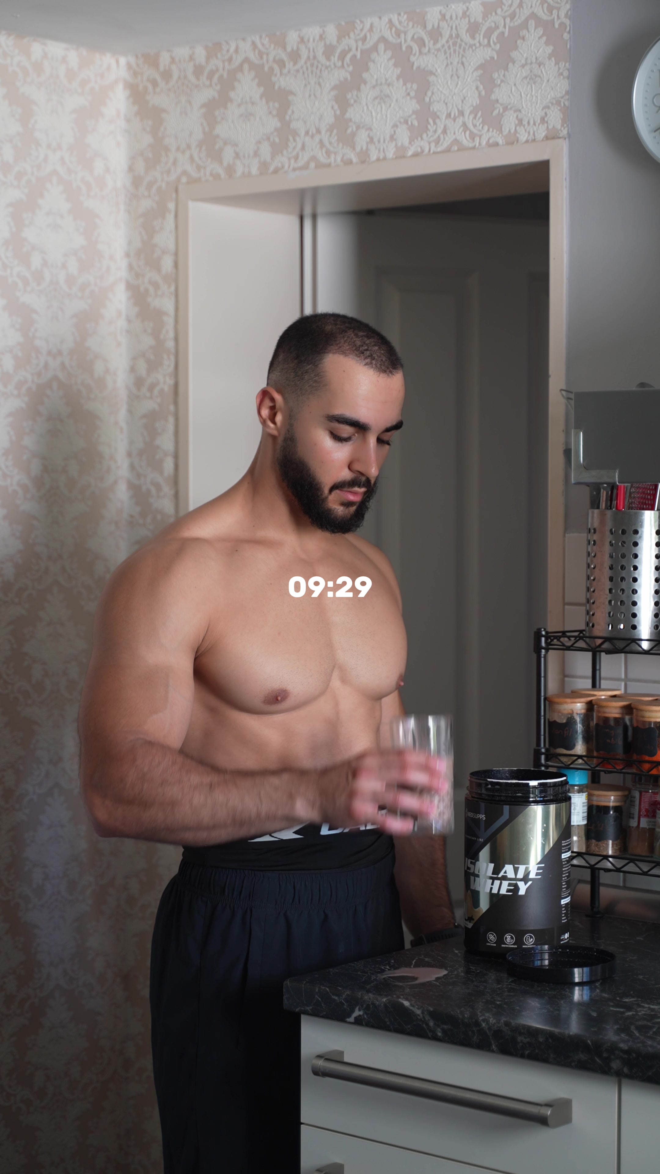 TikTok post by @fatihbicioglu for Neosupps. Caption reads: Morning Routine | Code FATIH bei @Neosupps....