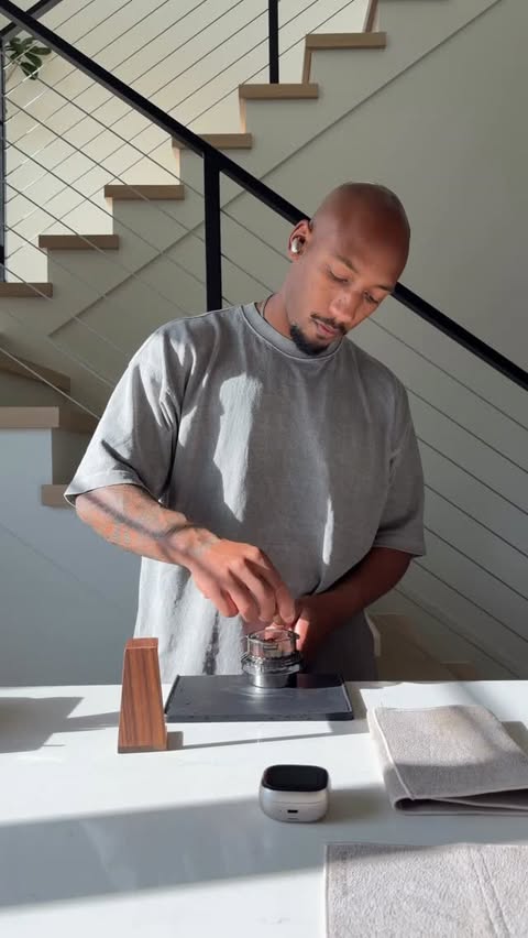 Instagram post by @carlosdharrisjr for Soundcore. Caption reads: The new Anker soundcore Liberty 5 Pro Max....