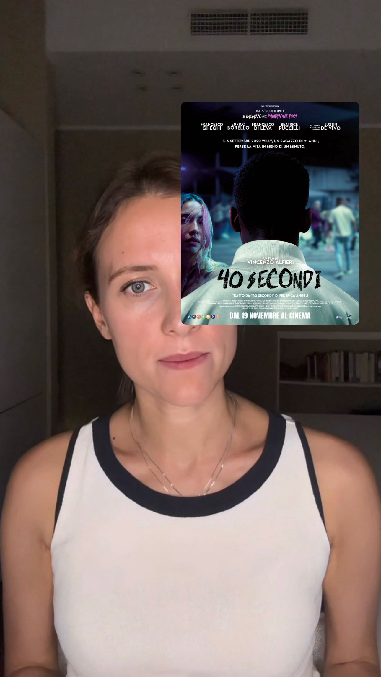 Instagram post by @nicolefornaro for Eagle Pictures. Caption reads: 6 settembre 2020.
In soli 40 secondi la vita di....