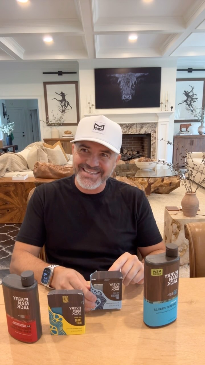 Instagram post by @betsymikesell for Every Man Jack. Caption reads: @everymanjack just launched their newest scent....