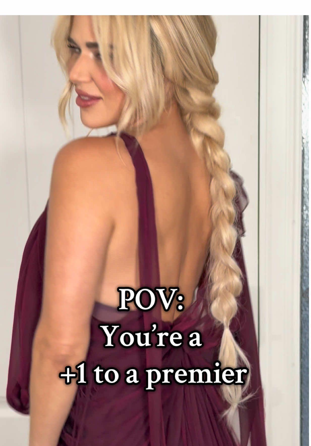 TikTok post by @cjperrytiktok for DKNY. Caption reads: #robinhood premiere in @DKNY rate this fit 1-10 ⬇️....