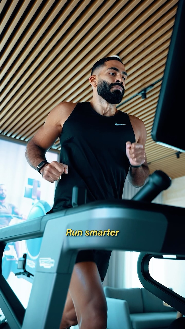 Instagram post by @justsaid for Technogym. Caption reads: Too hot to train outside?
Technogym has the....