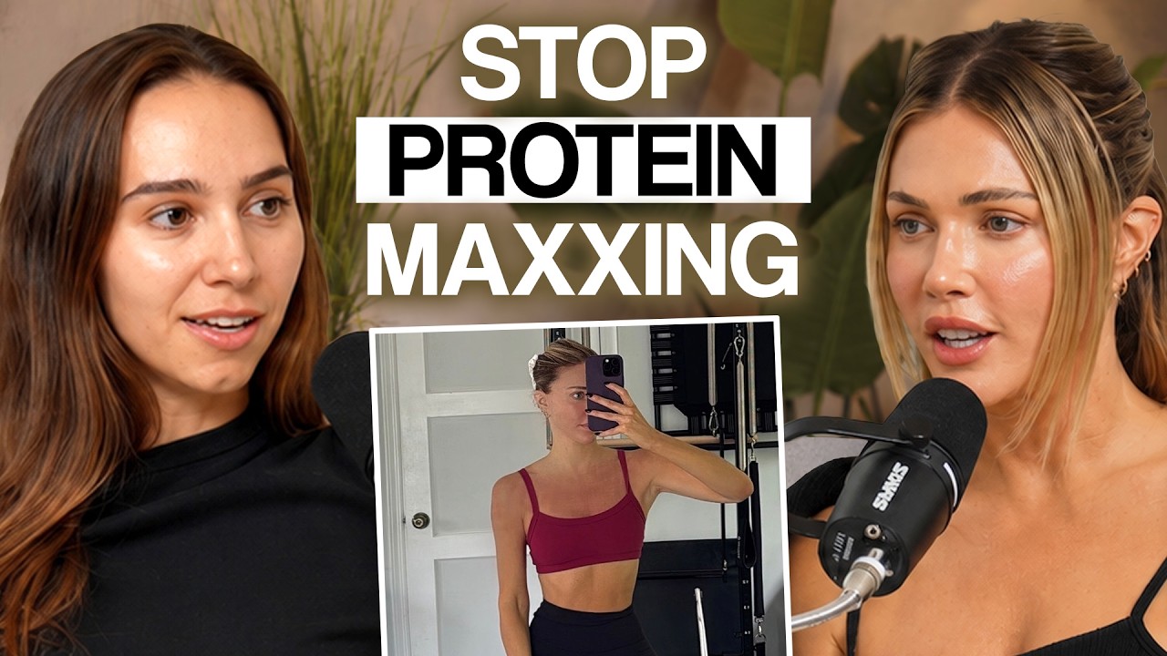 YouTube post by @WellwithArielleLorre for drinknello. Caption reads: I sat down with my longtime trainer, Jenna Lagana,....
