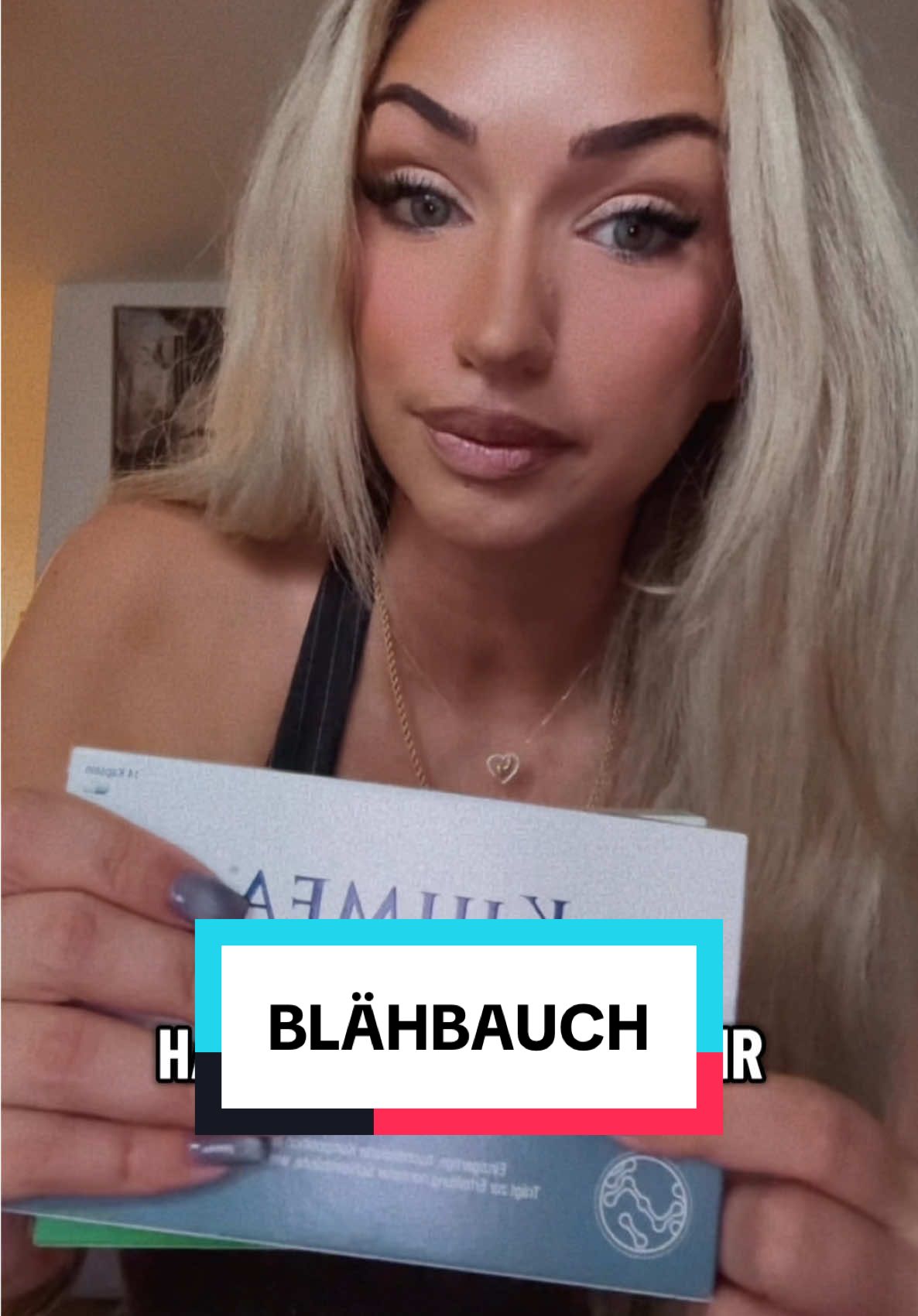 TikTok post by @liyanalabeautyy for Kijimea. Caption reads: [...] #darm #fürdich #schwanger @Kijimea.