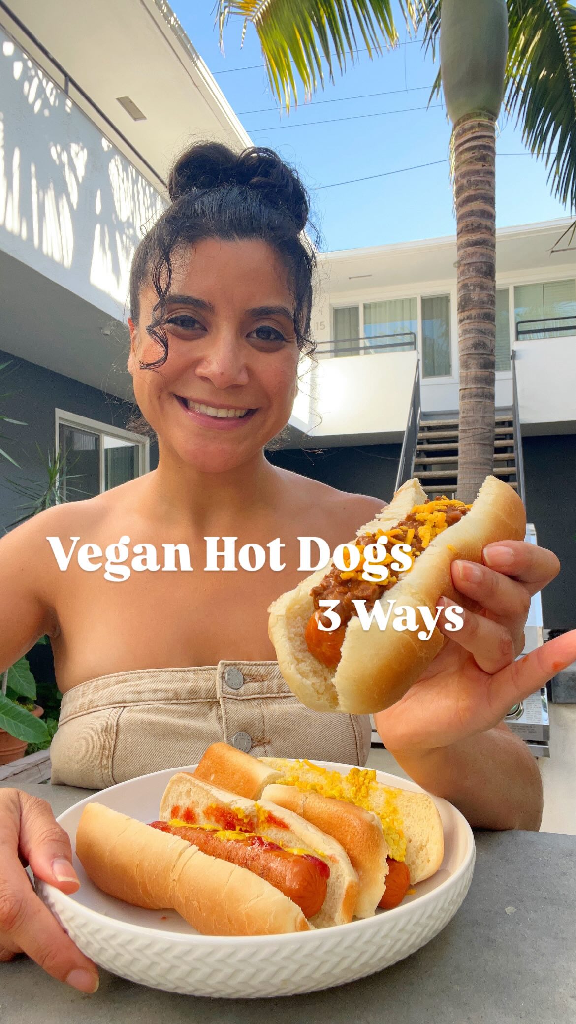 Instagram post by @ratedvfood for LightLife. Caption reads: Here are 3 fun ways to level up your....