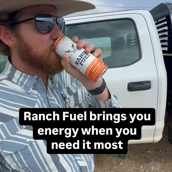 Instagram post by @tuckerbrownrab for Ranch Fuel. Caption reads: I love @ranchfuel. Simple and safe ingredients in....