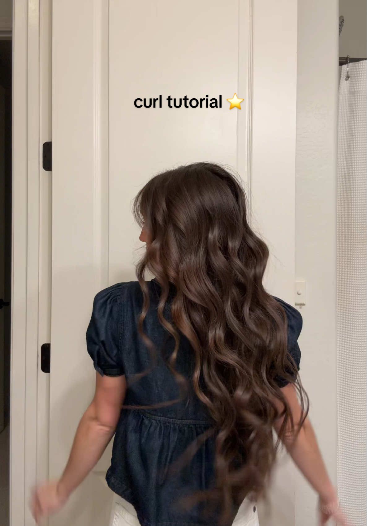 TikTok post by @alexaloveslifee for Bio Ionic. Caption reads: [...] my hair!! everything in my ShopMy! @Bio....