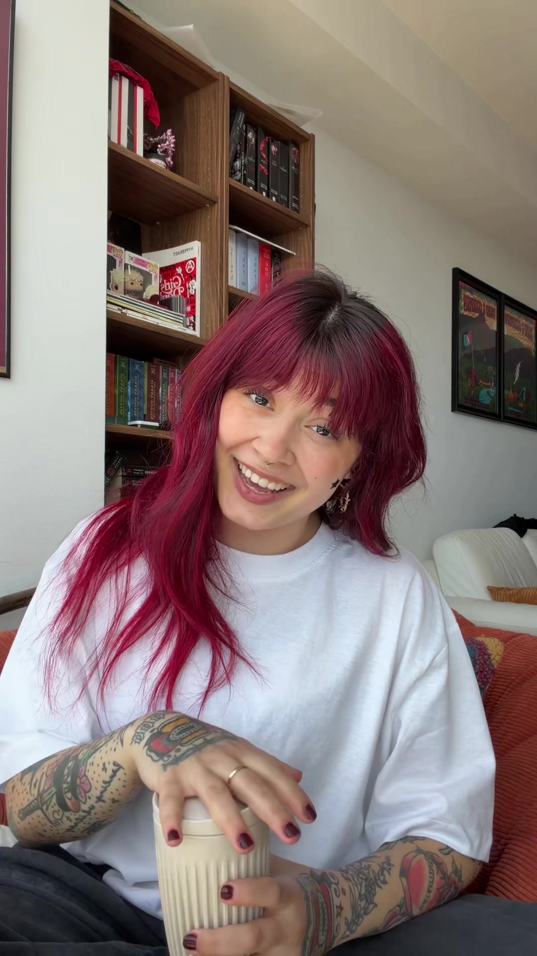 TikTok post by @machinegunkaela for Goo Goo Hair. Caption reads: [...] ! use code kaela20 for 20% off . .....