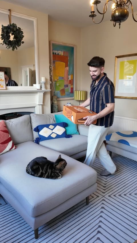 Instagram post by @mistercarrington for Lily's Kitchen. Caption reads: [...] & Mittens had a special request! 🐾....
